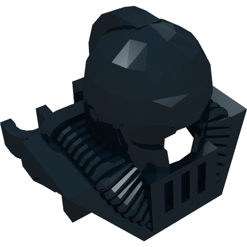 Part 6089 - Minifigure, Headgear Helmet Underwater Aquashark - De BrickPlaats
