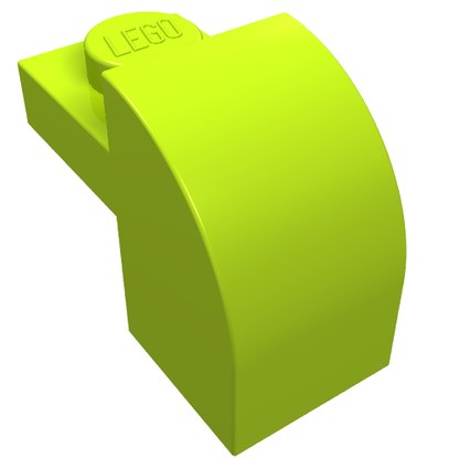 Part 6091 - Slope, Curved 2 x 1 x 1 1/3 with Recessed Stud - De BrickPlaats