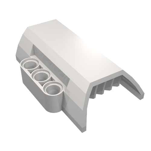 Part 61069 - Technic, Panel Engine Block Half / Side Intake - De BrickPlaats