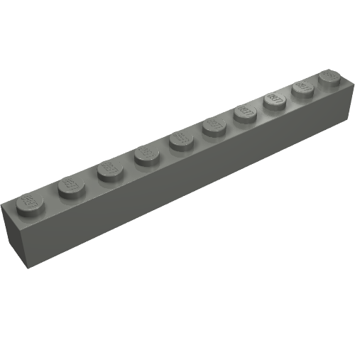 Part 6111 - Brick 1 x 10 - De BrickPlaats