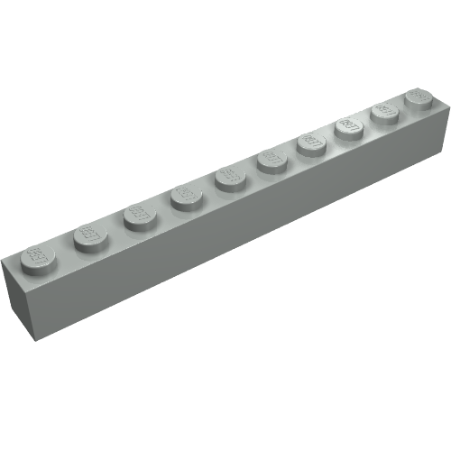 Part 6111 - Brick 1 x 10 - De BrickPlaats