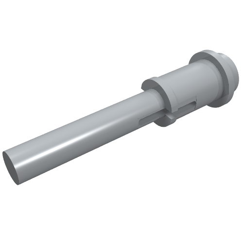 Part 61184 - Technic, Pin 1/2 with 2L Bar Extension (Flick Missile) - De BrickPlaats