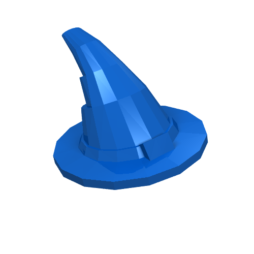 Part 6131 - Minifigure, Headgear Hat, Wizard / Witch - De BrickPlaats