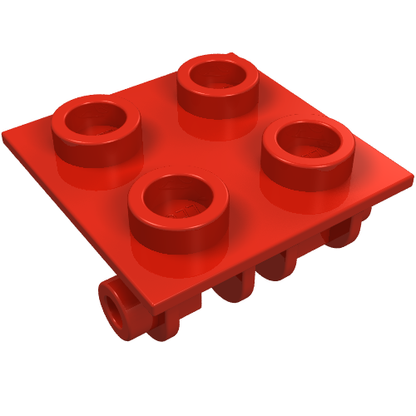 Part 6134 - Hinge Brick 2 x 2 Top Plate - De BrickPlaats