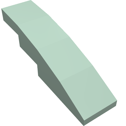 Part 61678 - Slope, Curved 4 x 1 - De BrickPlaats