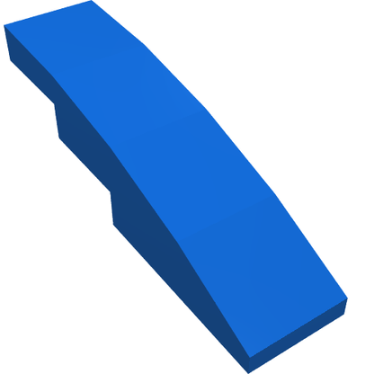 Part 61678 - Slope, Curved 4 x 1 - De BrickPlaats