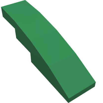 Part 61678 - Slope, Curved 4 x 1 - De BrickPlaats