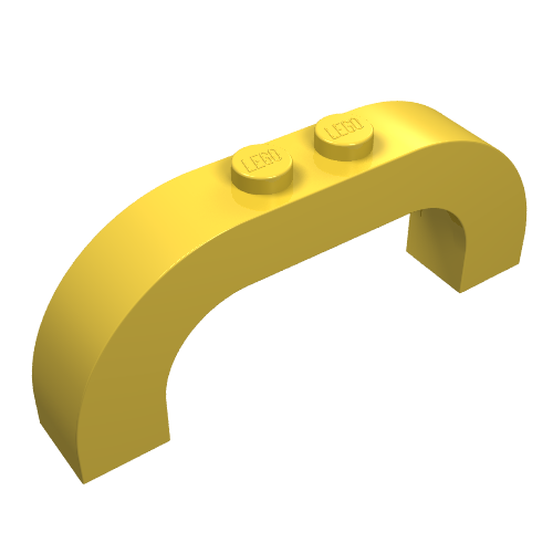 Part 6183 - Arch 1 x 6 x 2 Curved Top - De BrickPlaats