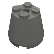 Part 6233 - Cone 3 x 3 x 2 - De BrickPlaats