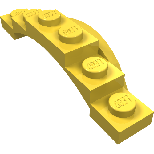 Part 62361 - Vehicle, Mudguard 1 1/2 x 6 x 1 with Arch - De BrickPlaats