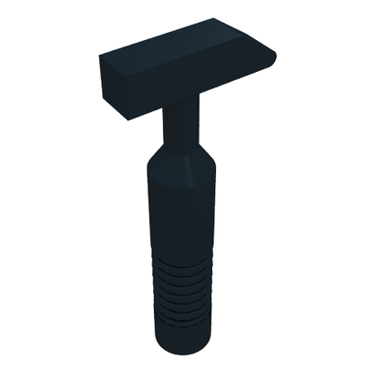 Part 6246b - Minifigure, Utensil Tool Cross Pein Hammer - 6-Rib Handle - De BrickPlaats