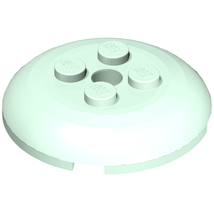 Part 65138 - Brick, Round 4 x 4 x 2/3 Dome Top with Hole - De BrickPlaats