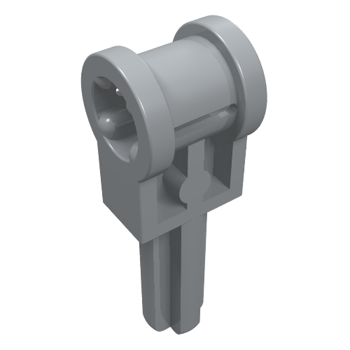 Part 6553 - Technic, Axle 2L with Reverser Handle Axle Connector - De BrickPlaats