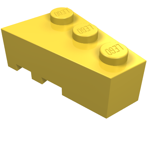 Part 6564 - Wedge 3 x 2 Right - De BrickPlaats