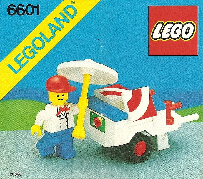 Set 6601 - Ice Cream Cart - De BrickPlaats