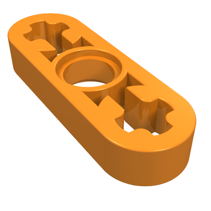 Part 6632 - Technic, Liftarm Thin 1 x 3 - Axle Holes - De BrickPlaats