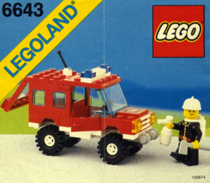 Set 6643 - Fire Truck - De BrickPlaats