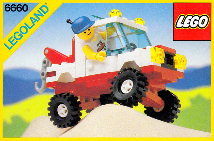 Set 6660 - Hook & Haul Wrecker (Hook and Haul Wrecker) - De BrickPlaats