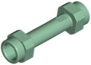 Part 66909 - Minifigure, Weapon Hilt Smooth Extended - De BrickPlaats