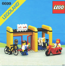 Set 6699 - Cycle Fix-It Shop - De BrickPlaats
