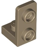 Part 73825 - Bracket 1 x 1 - 1 x 2 Inverted - De BrickPlaats