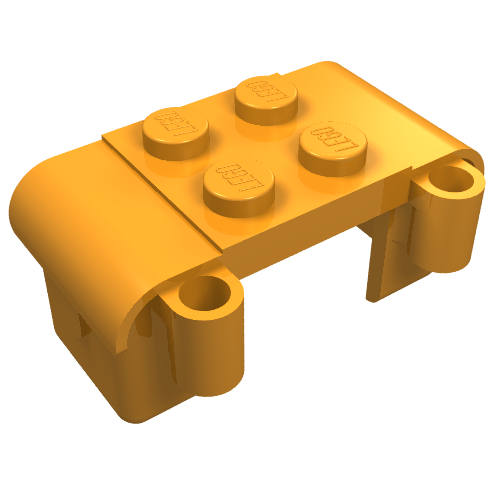 Part 749 - Fabuland Container, Side Bags / Saddlebags - De BrickPlaats