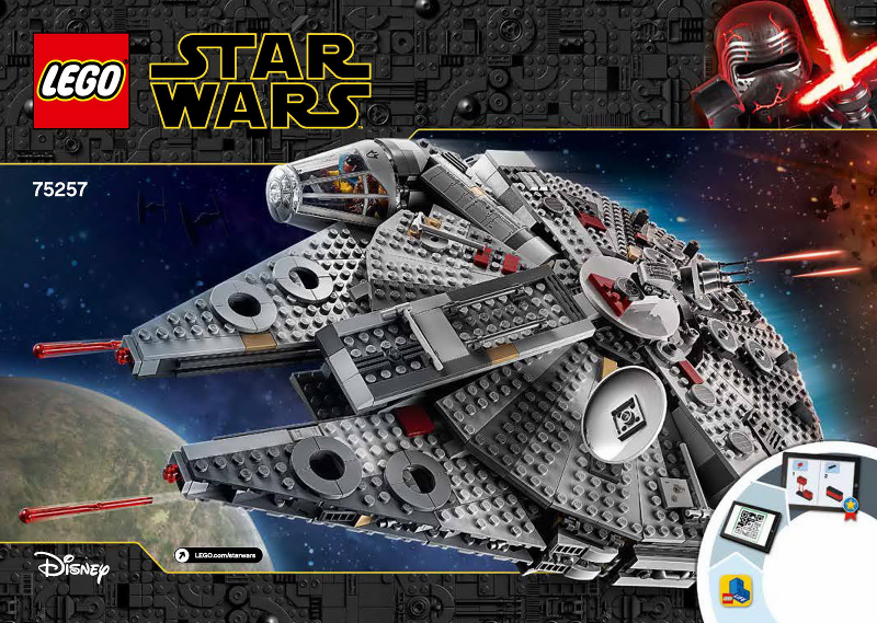 Instruction 75257 - Millennium Falcon - De BrickPlaats