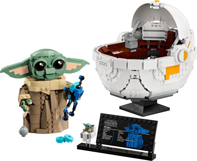 Set 75403 - Grogu with Hover Pram - De BrickPlaats