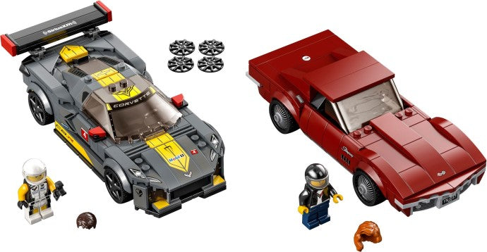LEGO® Speed Champions Chevrolet Corvette C8.R Race Car and 1969 Chevrolet Corvette 76903 Building Kit - De BrickPlaats