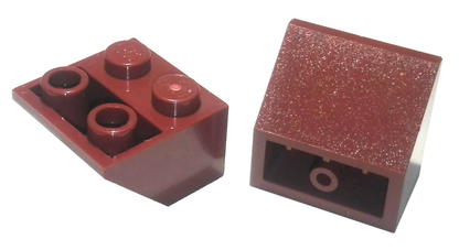 Part 76959 - Slope, Inverted 45 2 x 2 with Hollow Round Bottom Tube - De BrickPlaats