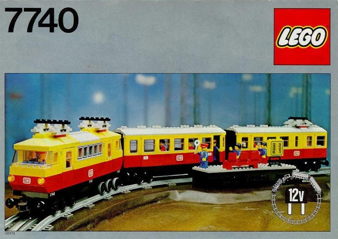 Set 7740 - Inter-City Passenger Train - De BrickPlaats