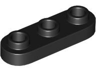 Part 77850 - Plate, Round 1 x 3 with Open Studs - De BrickPlaats