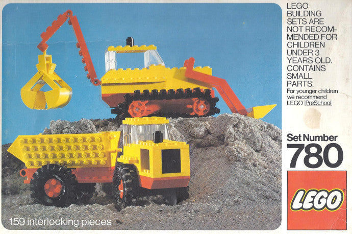Set 780 - Road Construction Set - De BrickPlaats