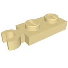 Part 78256 - Plate, Modified 1 x 2 with Clip on End (Vertical Grip) - De BrickPlaats