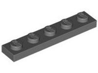 Part 78329 - Plate 1 x 5 - De BrickPlaats