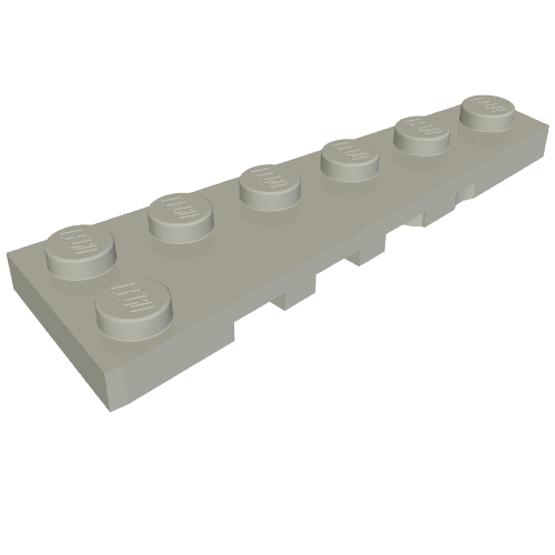 Part 78444 - Wedge, Plate 6 x 2 Right - De BrickPlaats