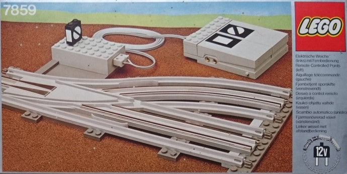 Set 7859 - Remote Controlled Points Left 12v - De BrickPlaats
