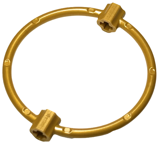 Part 79851 - Ring 7 x 7 with Axle Connectors 1L - De BrickPlaats