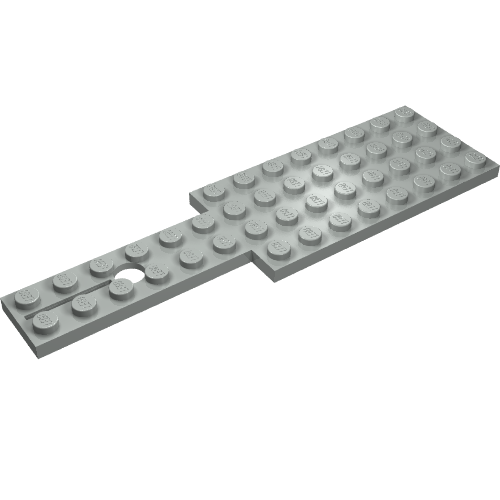 Part 804 - Vehicle, Base 4 x 14 for Steering Gear - De BrickPlaats