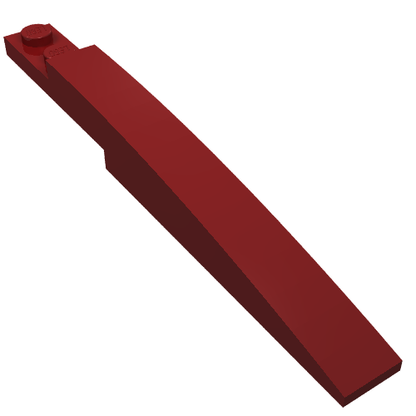 Part 85970 - Slope, Curved 10 x 1 - De BrickPlaats