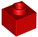 Part 86996 - Brick, Modified 1 x 1 x 2/3 with Open Stud - De BrickPlaats