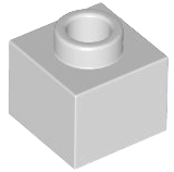 Part 86996 - Brick, Modified 1 x 1 x 2/3 with Open Stud - De BrickPlaats