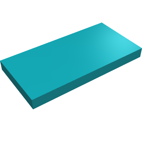 Part 87079 - Tile 2 x 4 - De BrickPlaats