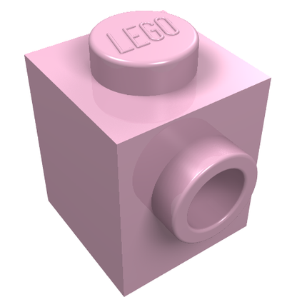Part 87087 - Brick, Modified 1 x 1 with Stud on Side - De BrickPlaats