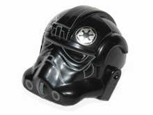 Part 87556pb06 - Minifigure, Headgear Helmet SW Stormtrooper Type 2, TIE Fighter Pilot Pattern (Rebels Cartoon Style) - De BrickPlaats