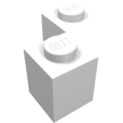 Part 87620 - Brick, Modified Facet 2 x 2 - De BrickPlaats
