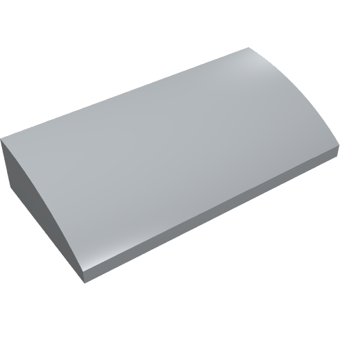 Part 88930 - Slope, Curved 2 x 4 x 2/3 with Bottom Tubes - De BrickPlaats