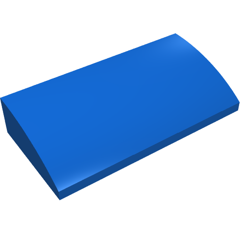 Part 88930 - Slope, Curved 2 x 4 x 2/3 with Bottom Tubes - De BrickPlaats