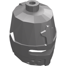 Part 89520 - Minifigure, Headgear Helmet Castle Closed with Eye Slit - De BrickPlaats