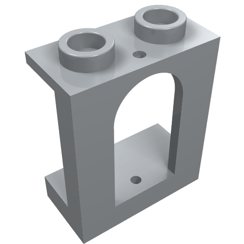 Part 90195 - Window 1 x 2 x 2 Castle - De BrickPlaats